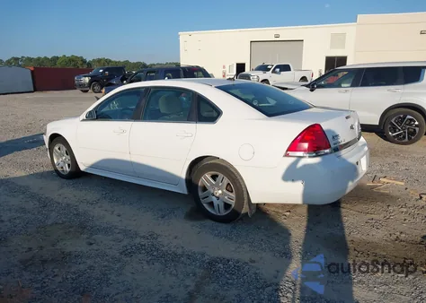 2011 Chevrolet Impala Lt from USA, damaged, VIN 2G1WG5EK2B1289086